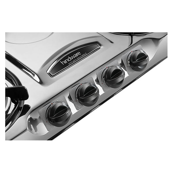 Hindware 66 cm 4 Burner Cooktop Festo Series FESTO 4B