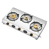 Hindware 76 cm 3 Burner Cooktop Leo Series LEO 3B