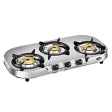 Hindware 73 cm 3 Burner Cooktop Festo Series FESTO 3B