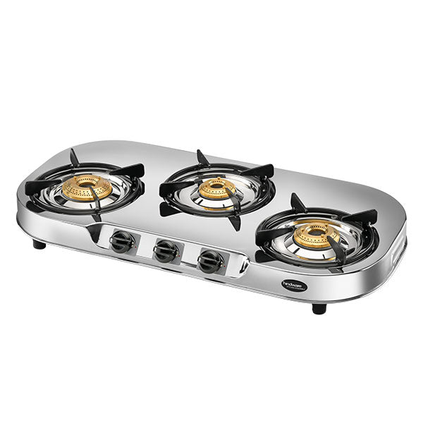 Hindware 73 cm 3 Burner Cooktop Festo Series FESTO 3B