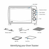 Glen Oven Toaster Griller GL 5020 -Capacity: 20 Litre