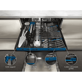 Electrolux EEM48300IX 60cm UltimateCare 700 semi-integrated dishwasher with 14 place settings