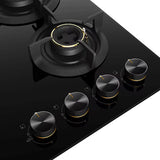 60cm UltimateTaste 300 4-burner built-in gas hob EHG6430BC