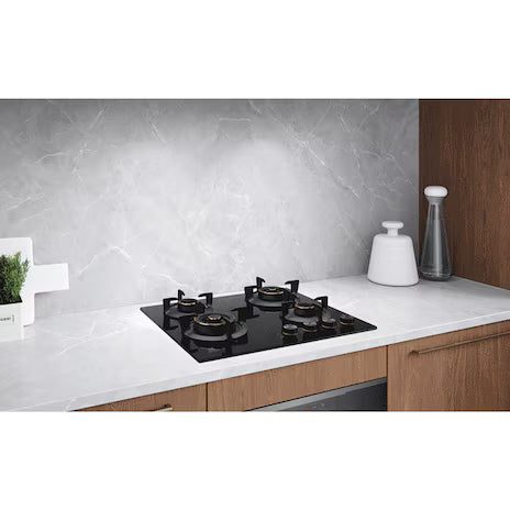 60cm UltimateTaste 300 4-burner built-in gas hob EHG6430BC