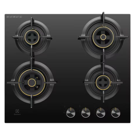 60cm UltimateTaste 300 4-burner built-in gas hob EHG6430BC