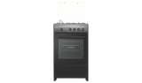 F3402 NGRB-BK Free Standing Cooking Range with 4 Burners & 52L Gas Oven