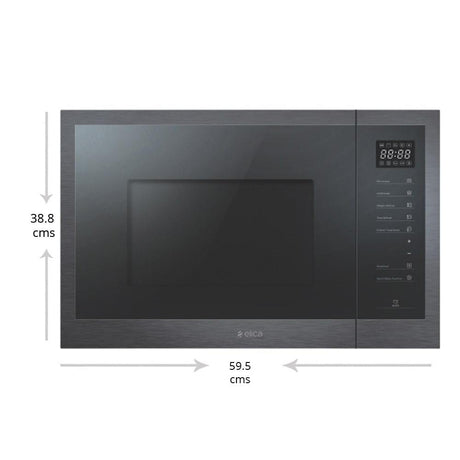 Elica Built-In Microwave Ovens EPBI MWO G25 INOX NERO