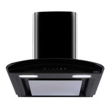 ELICA DEEP SILENT CHIMNEY GLACE EDS HE LTW 60 BK NERO T4V LED WITH EDS3 TECHNOLOGY
