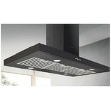Elica Chimney SPOT NG ISLAND ETB PLUS LTW 90 NERO PB LED