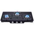 ELICA SLIMMEST 3 BURNER COOKTOP ( PATIO ICT 773 BLK -SPF SERIES) NON-AUTO IGNITION