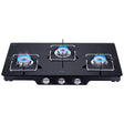 ELICA SLIMMEST 3 BURNER  AUTO IGNITION  COOKTOP (PATIO ICT 773 BLK -SPF SERIES)