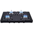 ELICA SLIMMEST 4 BURNER COOKTOP ( 694 CT VETRO Slim LINE SPF 2J ) NON-AUTO IGNITION