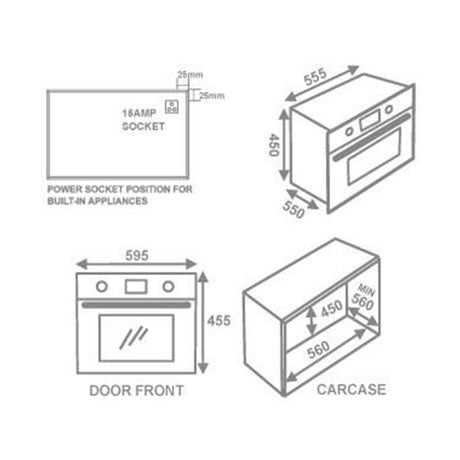 Elica Built in EPBI COMBO STEAM OVEN 390