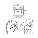 Elica Built In EPBI COMBO OVEN TRIM 44 Litre