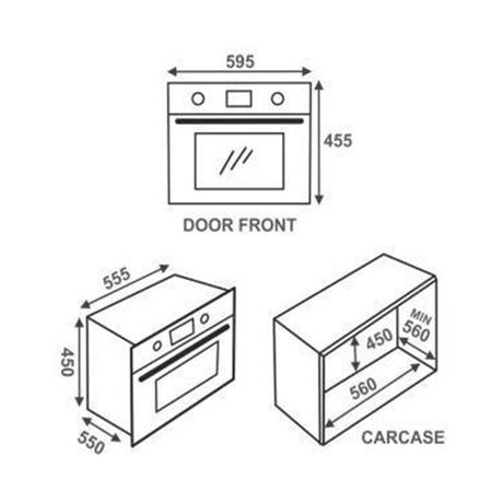 Elica Built In EPBI COMBO OVEN TRIM 44 Litre