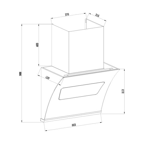 Hindware  Essence 60cm Auto Clean Chimney