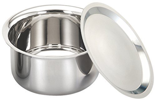 Alda 20 cm Tri-Ply Stainless Steel Patilas with Lid