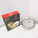 JVL Stainless Steel Single Layer Heart Lunchbox - Small