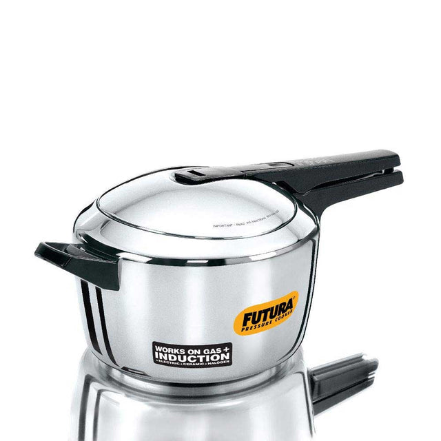 FUTURA STAINLESS STEEL PRESSURE COOKER 5.5 LTR.: FSS55