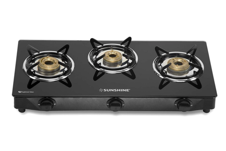 SUNSHINE APOLLO 3 BURNER GAS STOVE