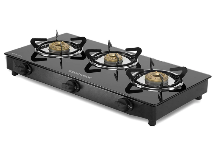 SUNSHINE APOLLO 3 BURNER GAS STOVE