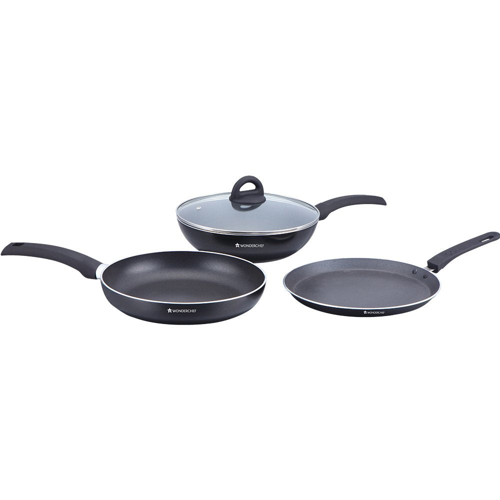 Wonderchef Black Beauty Set Of 4