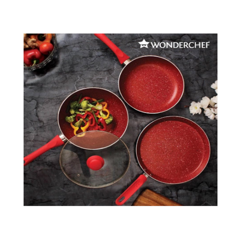 Wonderchef Royal Velvet Plus Set Red