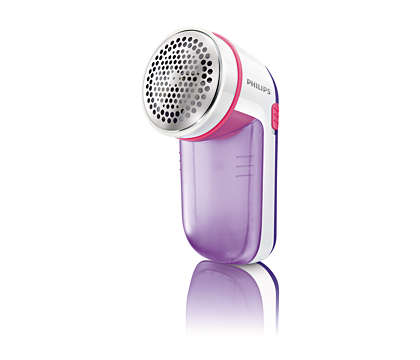 Philips GC026/30 Fabric Shaver (White/Purple)