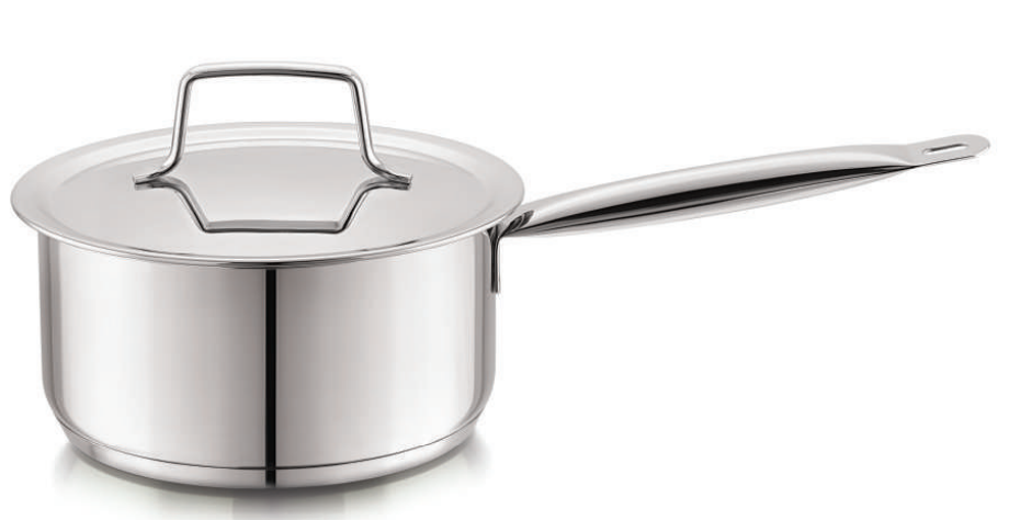 Cello 18 CM IMPACT BONDED SAUCE PAN WITH LID (2.3 LTR)