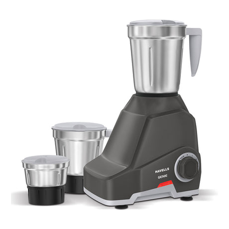 Havells Genie Grey 500 W Mixer Grinder