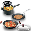 Buy Hawkins Futura Hard Anodised Cookware Set 3 ,3 Pieces (LS4) at apnidukaan.com