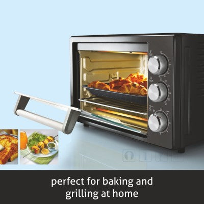 Glen Oven Toaster Grill 5030 BLRC 30 Litre with Multi function