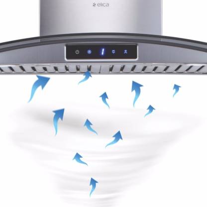 ELICA KITCHEN CHIMNEY GLACE ETB PLUS TRIM LTW 903 TC3V LED
