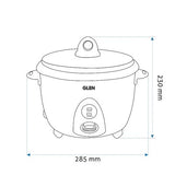 Glen Rice Cooker GL 3056 Dlx 1.8 lt