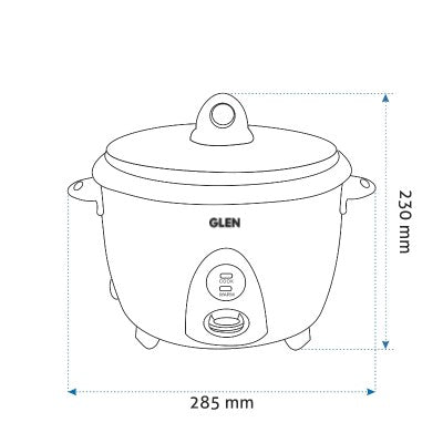 Glen Rice Cooker GL 3056 1.8 lt