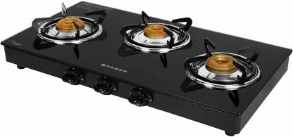 FABER 3 BURNERS GAS STOVE (GRAND 3BB BK)
