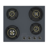 Hindware 60 cm 4 Burner Hob Graphite 4B 60 CM