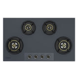 Hindware 86 cm 4 Burner Hob Graphite 4B 86 CM