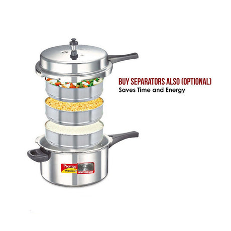 PRESTIGE POPULAR PLUS RANGE OF 12 LTRS PRESSURE COOKER 10210