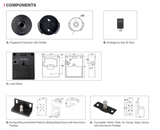 Kabi-Flow Digital Furniture Lock Kit 231.98.633