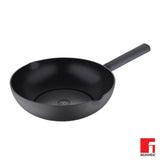 Bergner Essence Forged Aluminium Nonstick Wok with Long Handle, 28 cm -Q3125