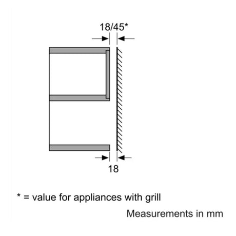 Serie | 2 Built-In Microwave Oven50 x 36 cm Stainless steel
HMT75M551I