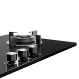 Crompton HOB-SSDC783-MBL Built-In Gas Hob 78 cm 3 Burner Hob Sensosafe