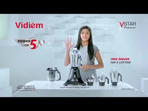 VSTAR PREMIUM 750W MIXER GRINDER