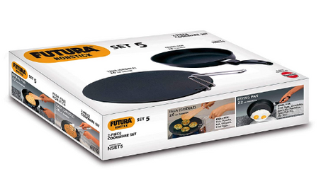 Hawkins Futura Non-Stick Cookware Set 5 (2 Pieces ) NSET 5