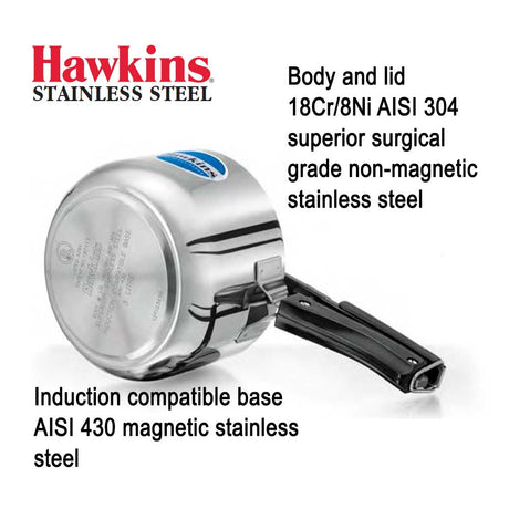 Hawkins Stainless Steel Pressure Cooker