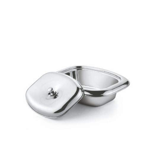 JVL 700 ml  Stainless Steel New Vikrant Dish Bowl with Lid