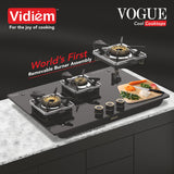 VOGUE 3-Burner Gas Cooktop