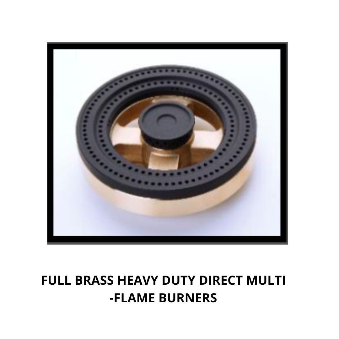 Elica 3 Burner Hobtop IND FLEXI FB 375 DX DFS DIrect Flame Technology