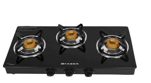 FABER 3 BURNERS GAS STOVE (GRAND 3BB BK)
